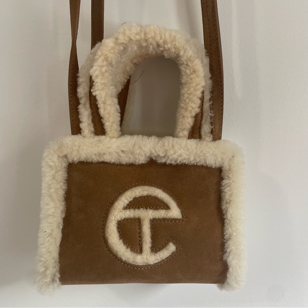 UGG x TELFAR Small Shopper - Chestnut AUTHENTIC AND LIKE NEW BARELY USED